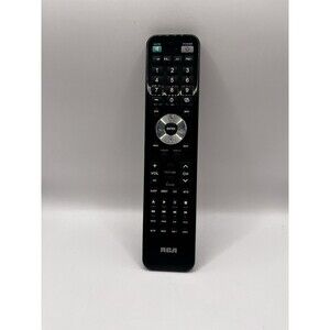 RCA OEM Replacement LED TV Television Remote Control - Black, ECR03 Works